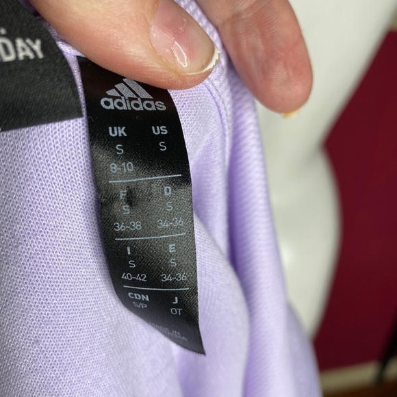 Adidas Multi-sport Jacket Purple Tint Size Small NWT’s - Picture 7 of 10